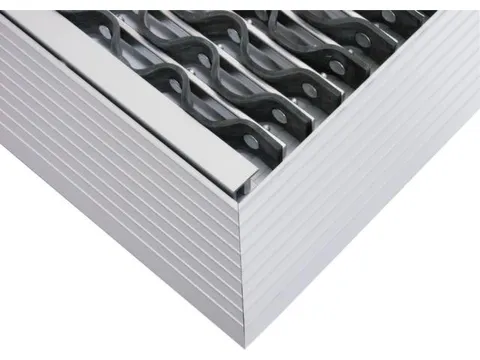 Aluminium Rand Voor Schoonloopmat Bxl 985X785Mm Afgeschuind