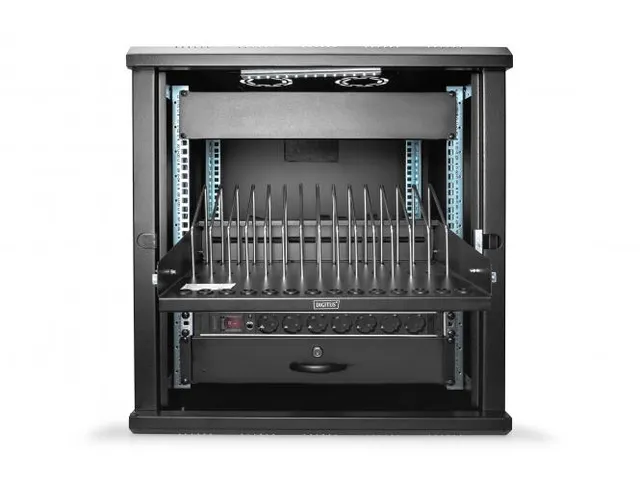 Uittrekbare plank voor tablets, laptops, smartph. 175x483x340mm zwart