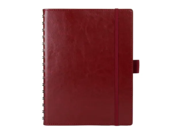 Notitieboek Multo Hannibal A5 kunstleder bordeaux