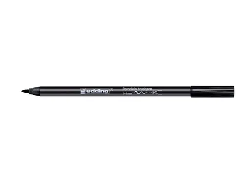 Brushpen edding 4200 porselein zwart
