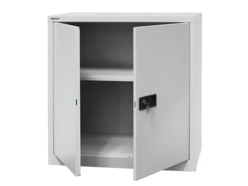 Stalen bodem,v. dossierkast,BxD 914x400mm,staal,lichtgrijs