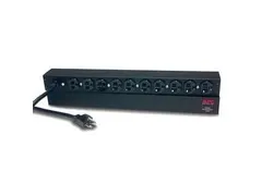APC Rack PDU, Basic, 1U, 20A, 120V, Zwart, NEMA 5-20P, 10x NEMA 5-20R,