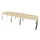 vergadertafel,HxBxD 740x3200x1400mm,vatvormig,NE-esdoorn