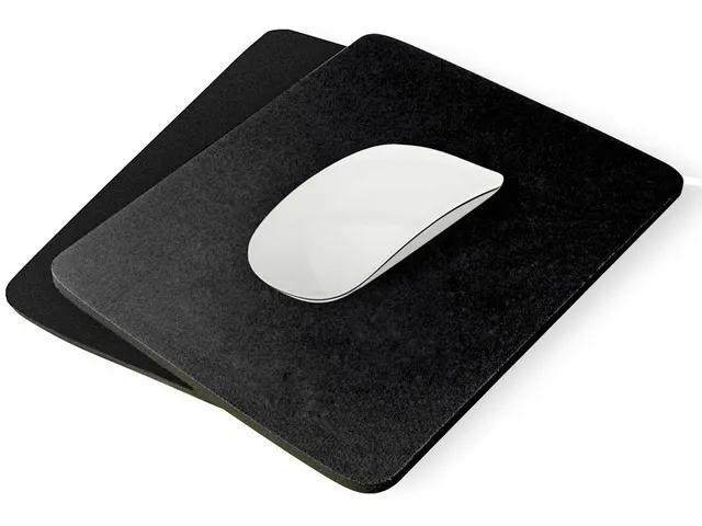 Q-connect Muismat Economy 22x33cm Zwart