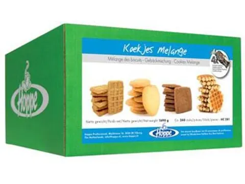 Hoppe koekjes Melange, doos van 240 stuks