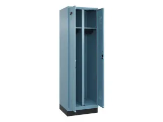 locker voor scheiding van kleding,HxBxD 1950x600x500mm,2vak - 1