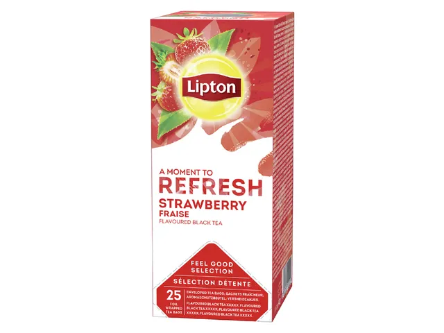 Thee Lipton Refresh strawberry 25x1.5gr
