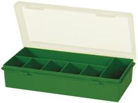 - Opbergkoffer - 240 X 140 X 54 Mm - 7 Sorteervakken - 1,8 L