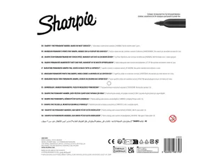Viltstift Sharpie Glampop fijn assorti blister à 24 stuks - 3