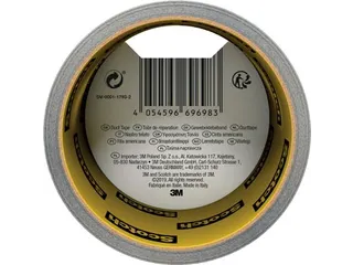 ducttape Universal, ft 48 mm x 10 m, zilver - 4
