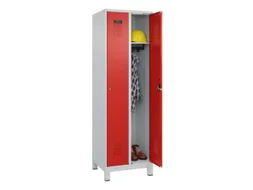 locker,HxBxD 1950x600x500mm,2vak,vak B 300mm,cil.-slot,voeten