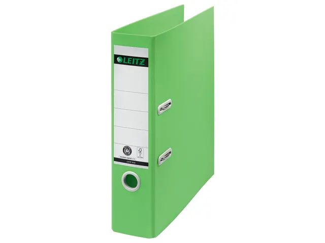 Classeur à levier Leitz 180° Recycle A4 80mm carton vert