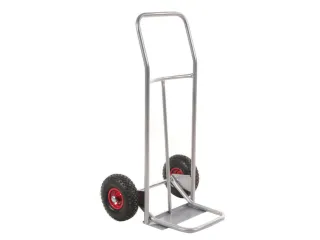 steekwagen,draagverm. 150kg,lucht-banden,steekplaat BxD 300x145mm - 1