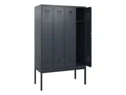 schoollocker,HxBxD 1950x1200x500mm,4vak,vak B 300mm,cil.-slot