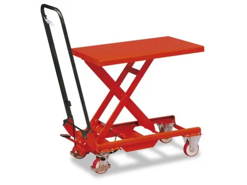 Schaarhefwagen 150kg Hefbereik 265-755mm Met Enkele Schaar Klapbeugel