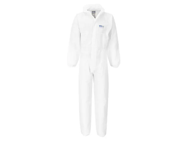 Portwest ST80 coverall, wit, maat XL, per 50 stuks