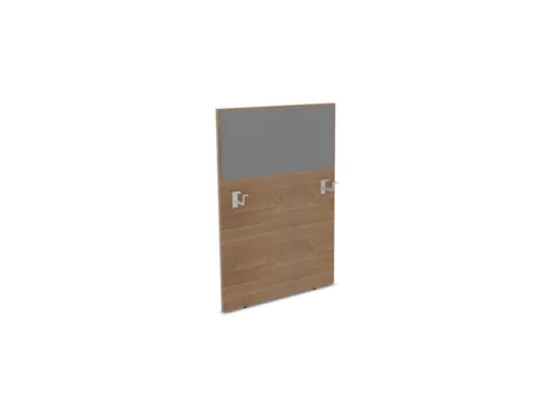 baliepaneel,v. bureau,aanbouw links,B 800mm,NT-cherry,BN8078-grijs
