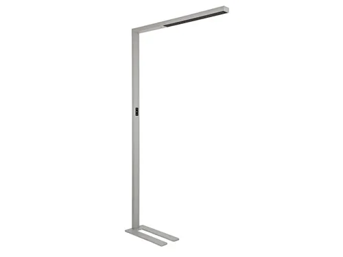 Vloerlamp LED MAULsirius colour Zilver vario sensor dimbaar voet