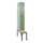 locker met bank,HxBxD 2120x300x815mm,1vak,vak B 300mm,draaigrendel