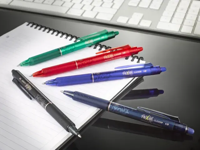 OUTLET Rollerpen Pilot Frixion Ball Clicker 1.0mm Brede punt Blauw