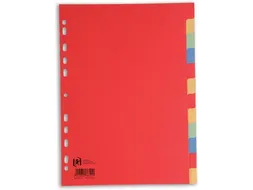 Elba Tabbladen A4 11-Gaats 12-Delig 160gr Assorti