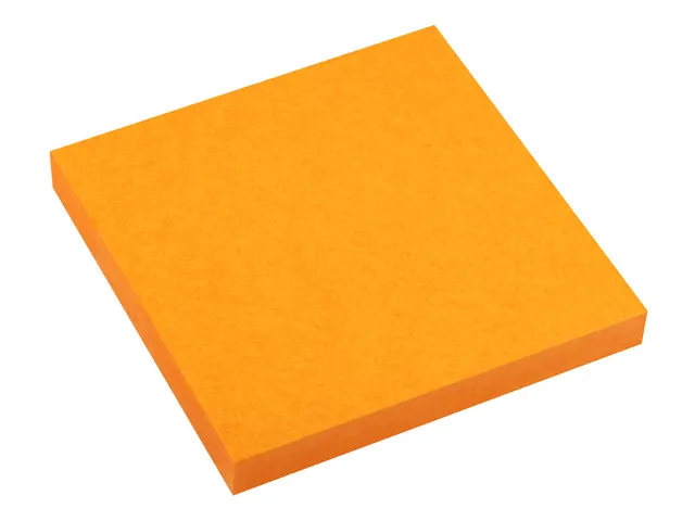 Notitieblok 75x75mm Brilliant Oranje Blok A 80 Vel