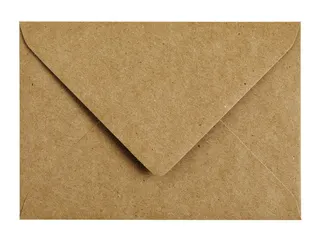 Envelop Papicolor C6 114x162mm Kraft bruin Gegomd - 2