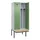locker met bank,voor scheiding van kleding,HxBxD 2120x800x815mm,2vak