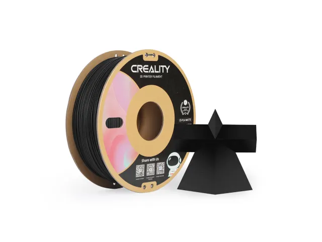 Creality 3D printer Filament CR-PLA Matte 1.75mm mat zwart 1kg
