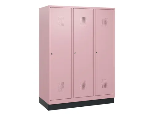 schoollocker,HxBxD 1630x1200x500mm,3vak,vak B 400mm,cil.-slot,sokkel