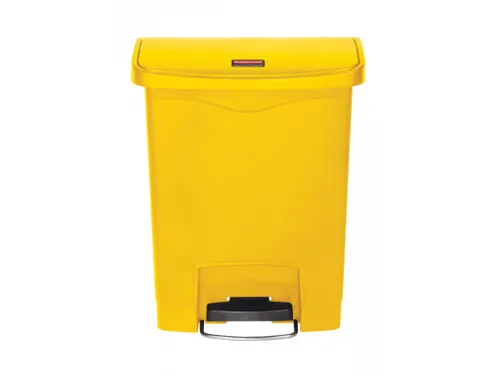 Pedaalemmer Slim Jim Step On Front Kunststof 30 Liter Geel