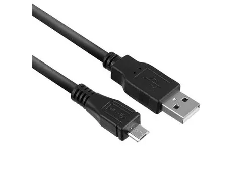 Kabel ACT USB 2.0 naar MicroB laad -en data 1 meter