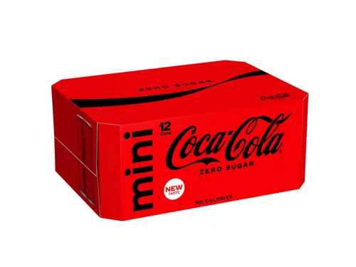 Frisdrank Coca Cola zero blik 150ml