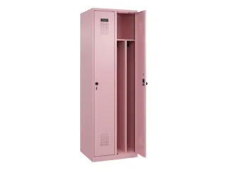 locker voor scheiding van kleding,HxBxD 1850x600x500mm,2vak - 1