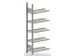 Rayonnage sans boulon suivant HxlxP 1850x756x336mm 5tablettes charge m