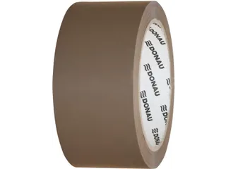 Donau Solvent verpakkingstape PP 48mmx60m 42 micron bruin - 4