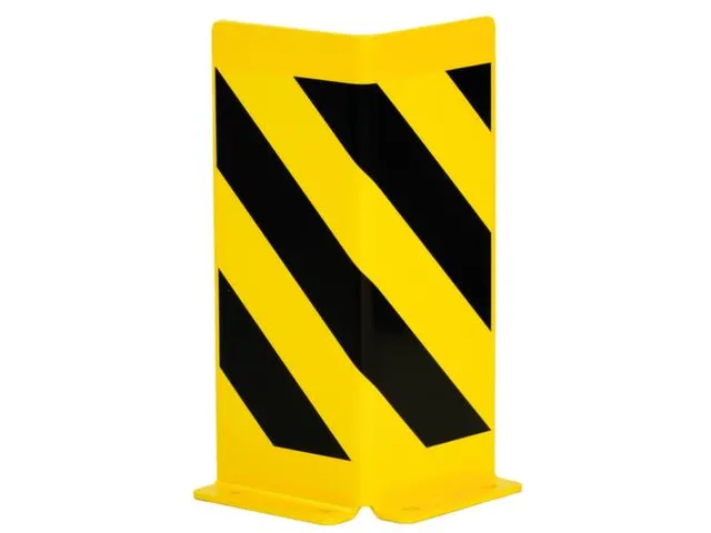 aanrijdbescherming voor stelling,v. binnen,HxL 400x160mm,staal