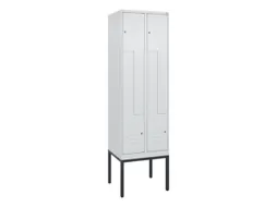 Z-garderobekast,HxBxD 2120x600x500mm,vak B 150/300mm,cil.-slot