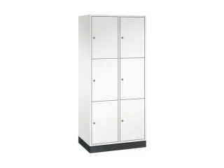 grootvolume-lockersysteem,HxBxD 1950x820x600mm,2x3vakken,cil.-slot - 2