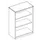 kantoorstelling,HxBxD 720x800x445mm,Bl-wit