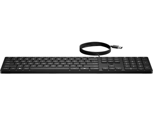 HP Desktop 320K toetsenbord bedraad QWERTY Zwart