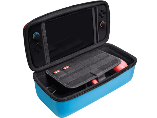 Trust GXT 1252RB XL-hardcase Nintendo Switch 2 Rood/Blauw