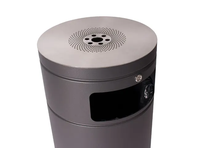 Bica 5070 Buitenafvalbak 75 Liter Antraciet