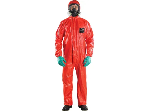 Ansell Alphatec CFR-111 overall, rood, maat 2XL, per 20 stuks