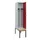 locker met bank,voor scheiding van kleding,HxBxD 2120x400x815mm,1vak