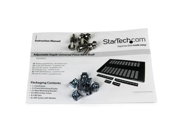 1U Verstelbare Geventileerde Rack Shelf