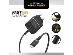 OtterBox EU Wall Charger 20W USB-C + USB-C kabel 1m Zwart