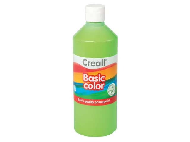 Plakkaatverf Creall basic lichtgroen 500ml