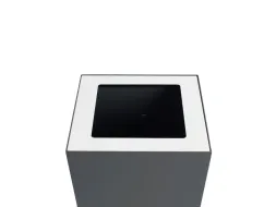 V-Part Top voor Modulaire Afvalbak 85 en 90 L Wit