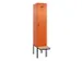 locker met bank,voor scheiding van kleding,HxBxD 2120x400x815mm,1vak